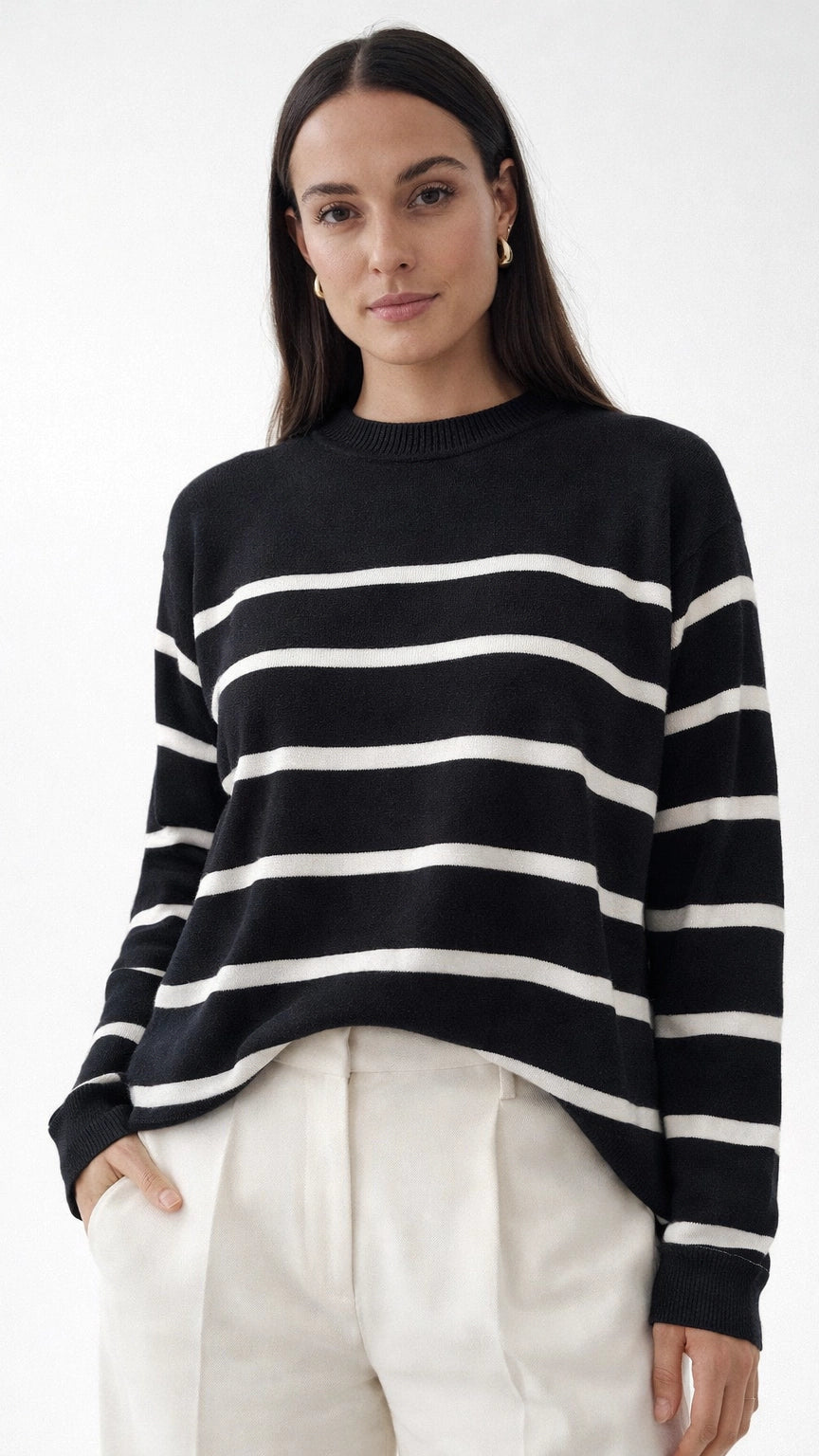 SWEATER RAYADO FINO - PREMIUM