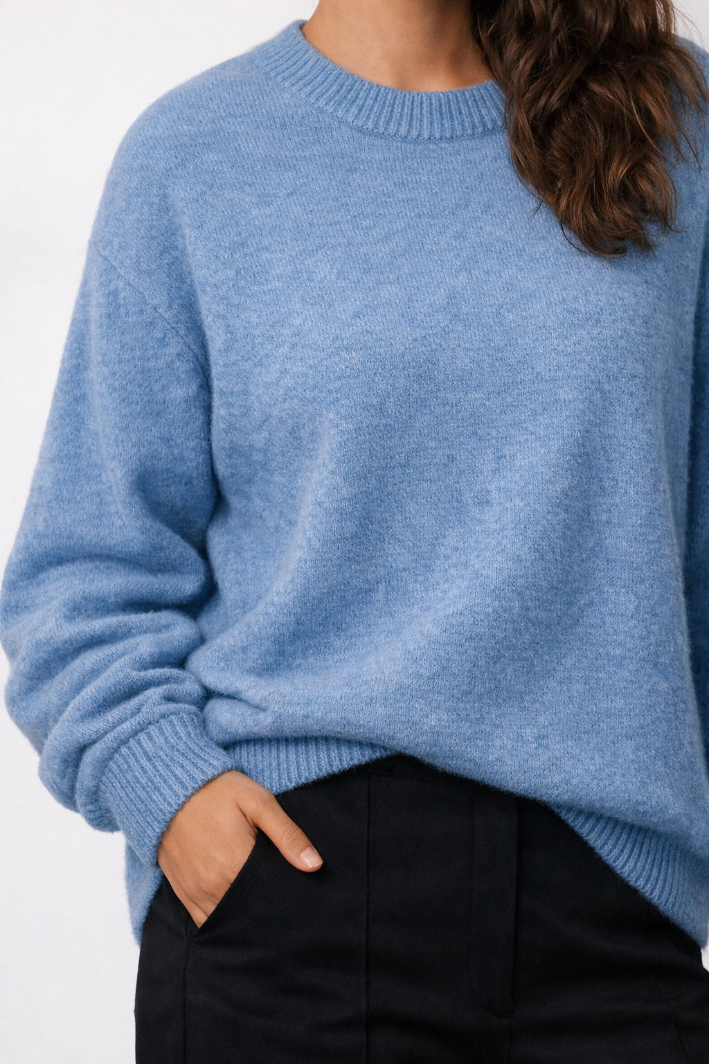 SWEATER CLASICO LISO - PREMIUM