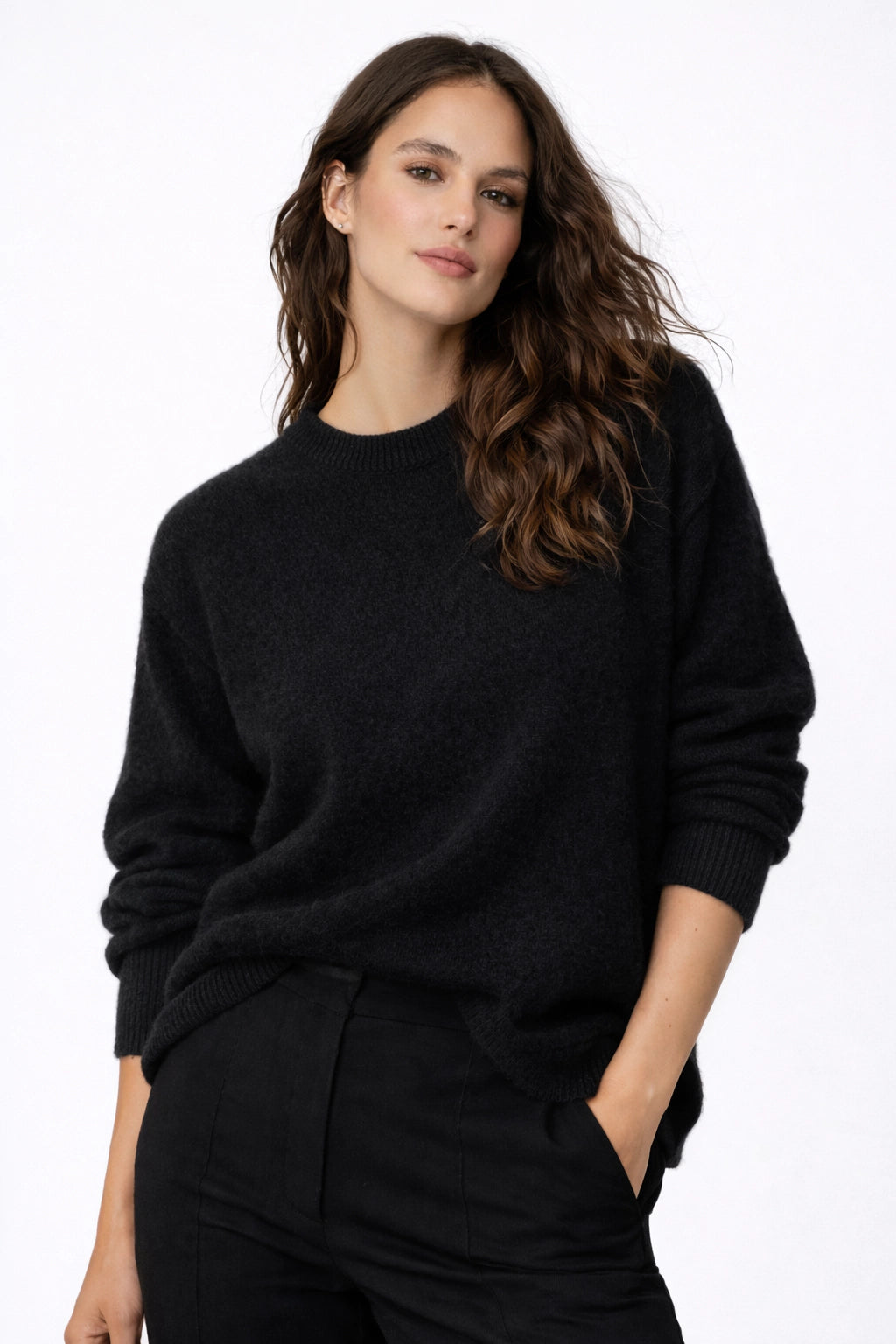 SWEATER CLASICO LISO - PREMIUM