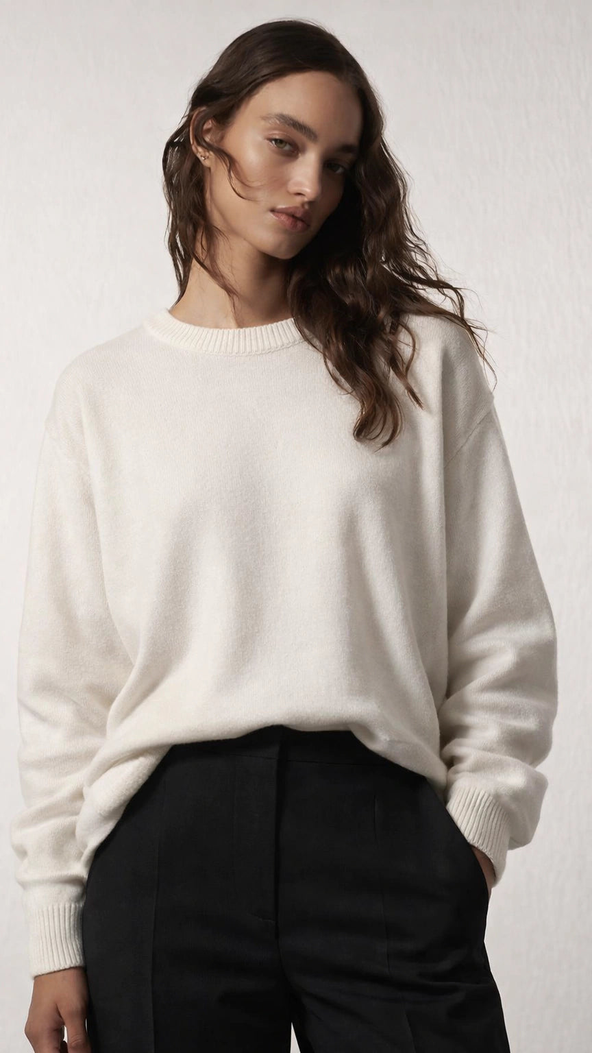 SWEATER CLASICO LISO - PREMIUM